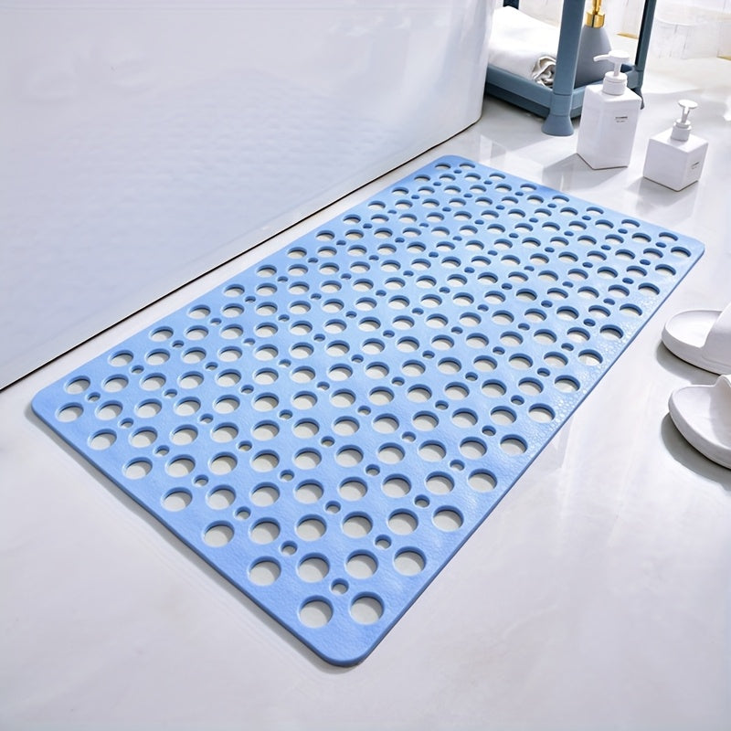 1pc bathroom quick dry anti slip pad shower mat circular
