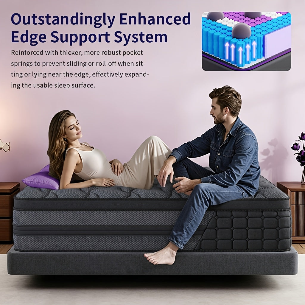 luxurious gel memory foam mattress hypoallergenic medium